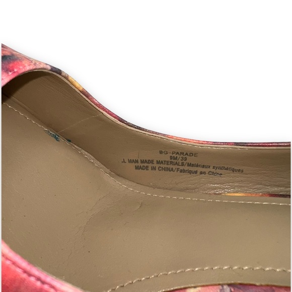 NEW BCBG Floral Print Platform Stiletto Heels Women’s Size 9M - Picture 6 of 11